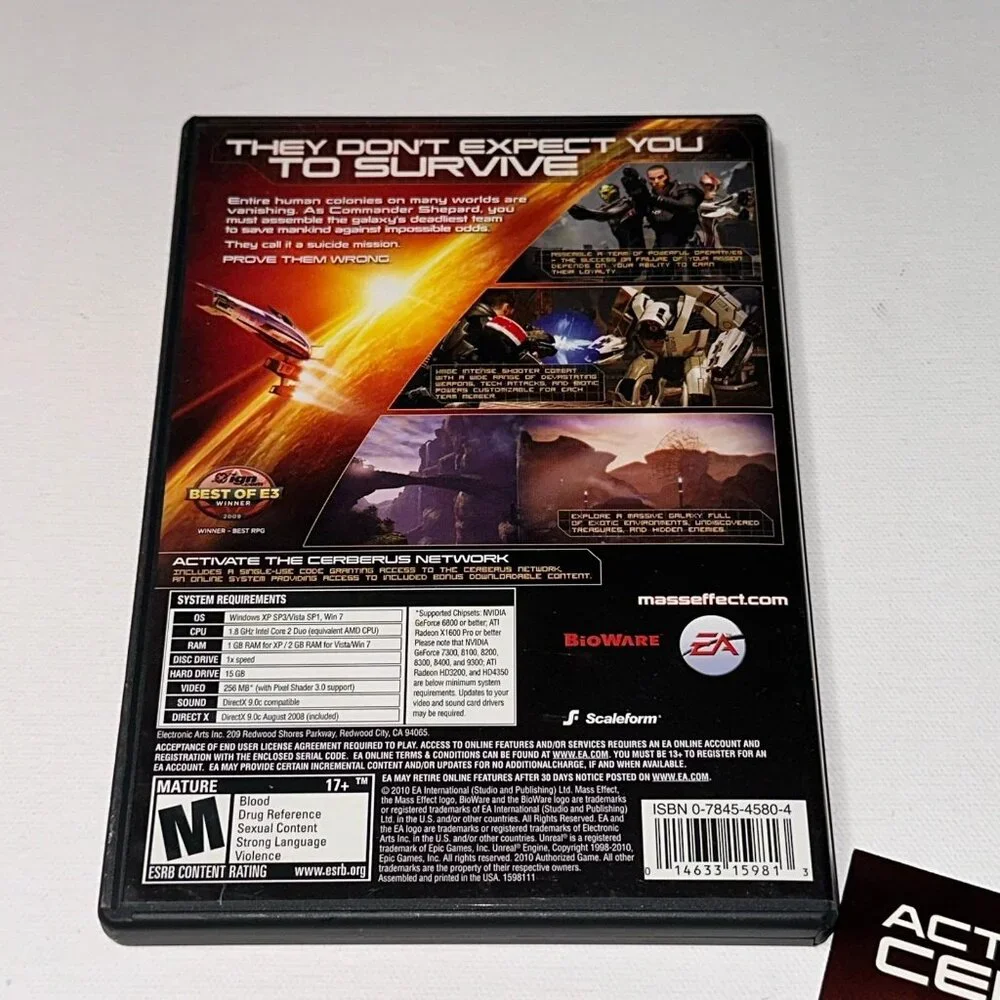 PC MASS EFFECT 2 / WITH BOOKLET